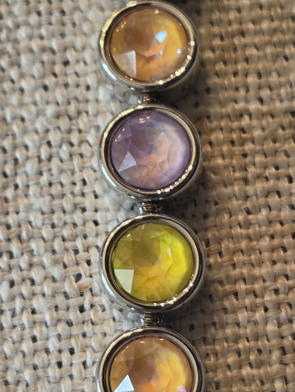 TOUCHSTONE CRYSTAL SUNSET PASTEL ICE BRACELET